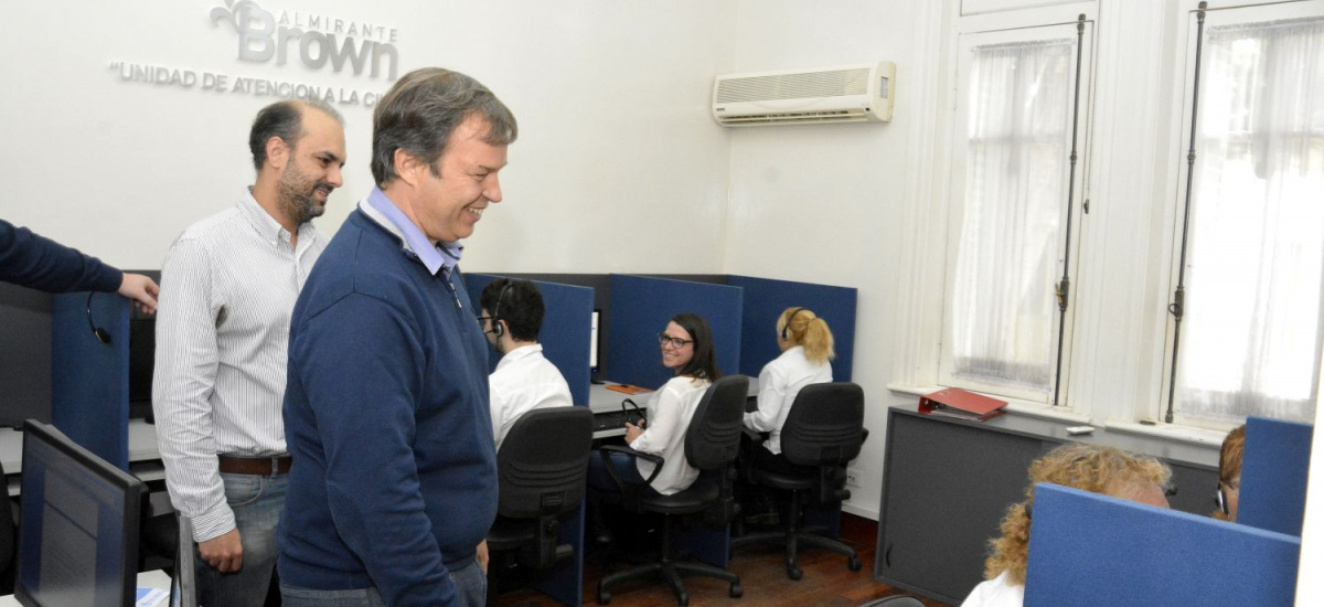 Cascallares puso en marcha el 0800-brown de atención a los vecinos