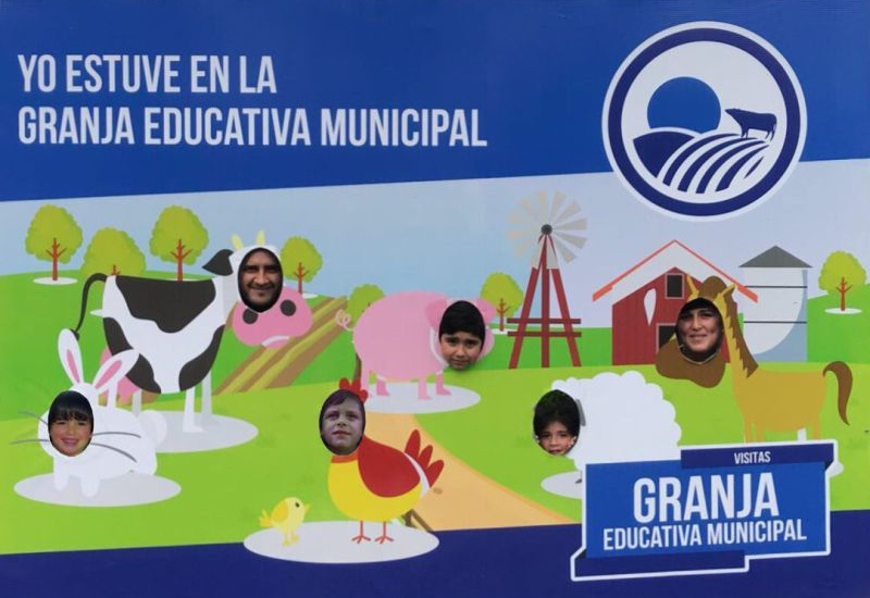 Cascallares invitó a los vecinos a visitar la Granja Educativa Municipal el fin de semana