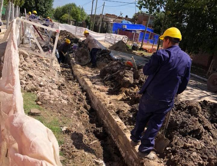El Municipio instala una planta ecológica de tratamiento cloacal en escuela de Glew