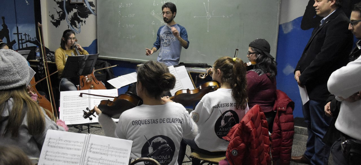 Orquestas de Claypole contarán con un espacio propio cedido por el municipio