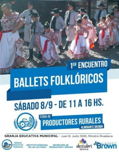 Feria de productores rurales y encuentro de folclore mañana en la granja educativa municipal