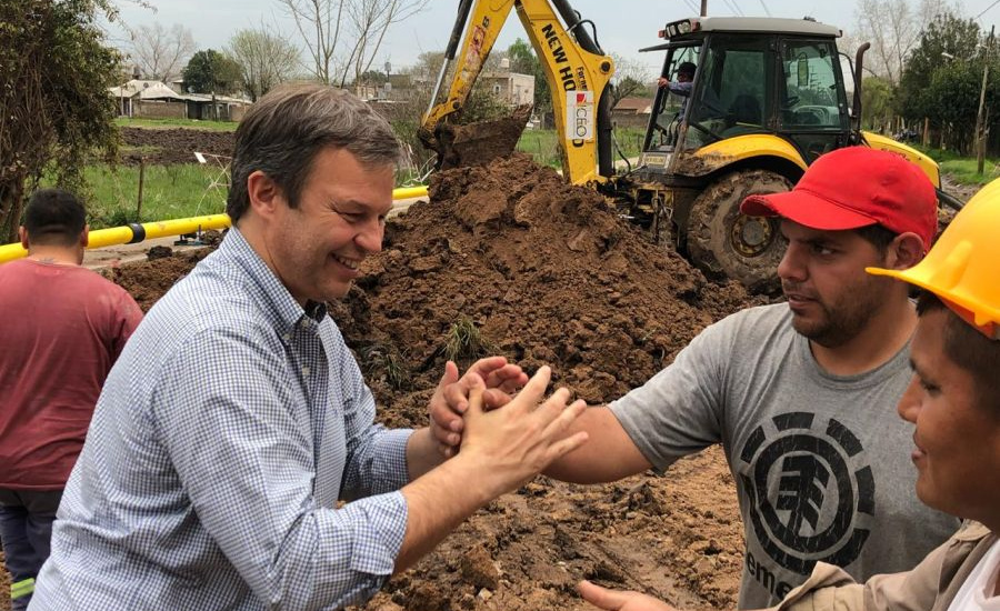 El municipio avanza con obras en Longchamps, Claypole y Adrogué