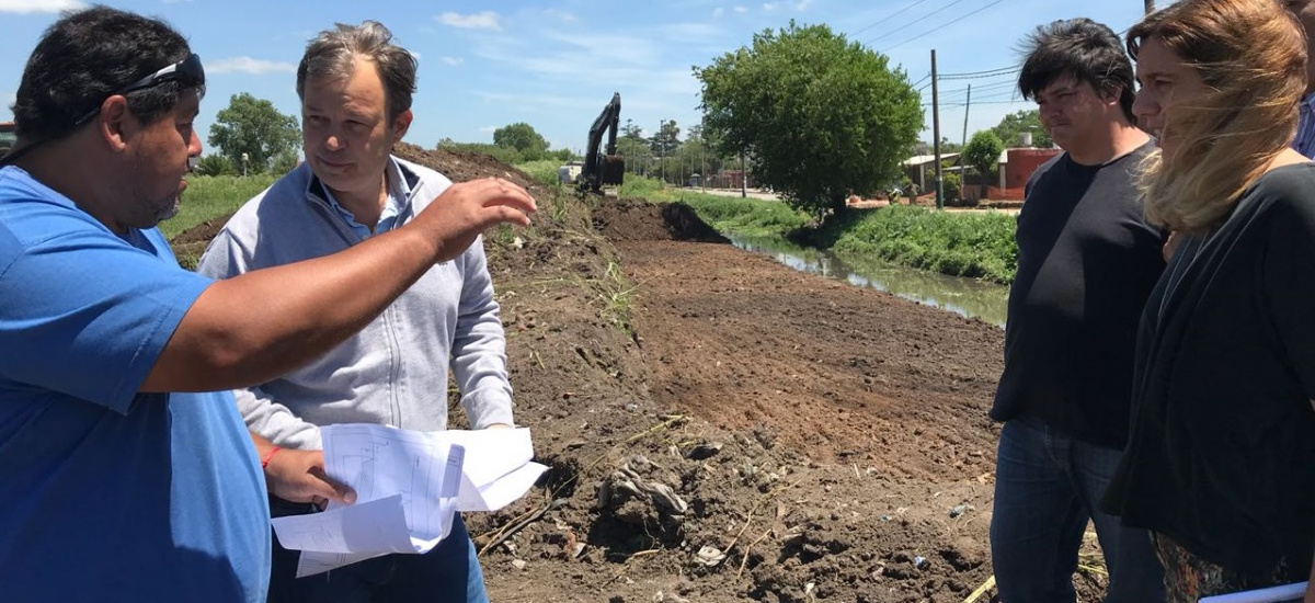El Municipio avanza con importantes obras hidráulicas y limpieza de arroyos y bocas de tormenta