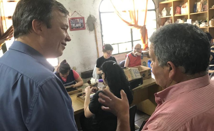 El municipio realizó una obra de ampliación en taller protegido de Claypole
