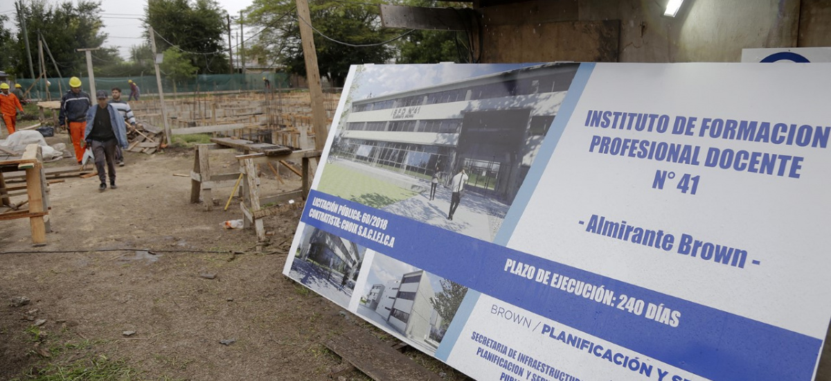 Histórico: El Muncipio construye un edificio inteligente y sustentable para el Instituto Superior de Formación docente Nº 41