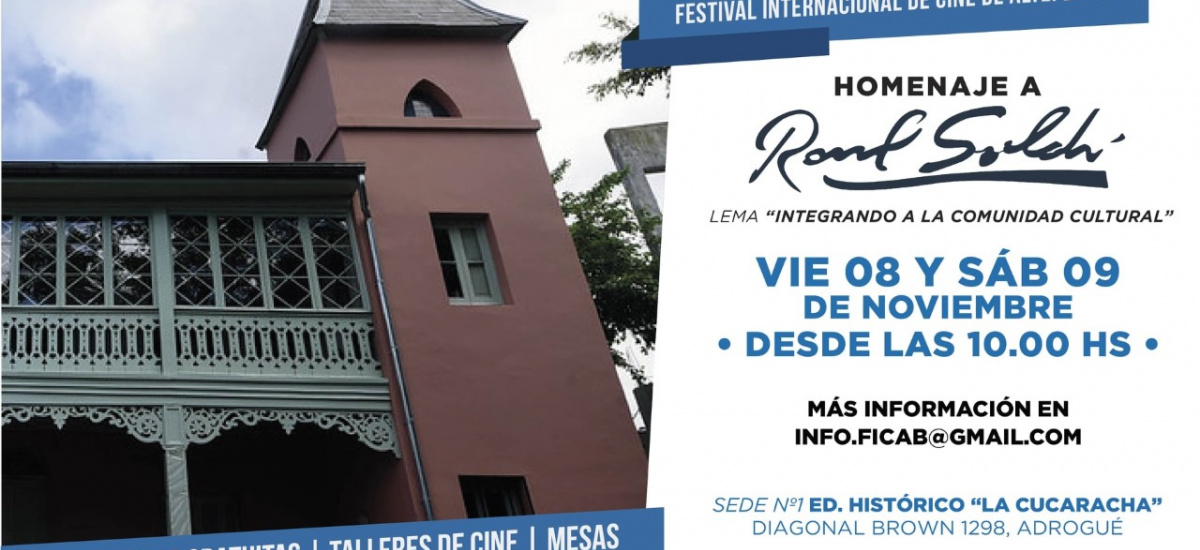El municipio presenta la segunda edición del Festival Internacional de Cine de Almirante Brown