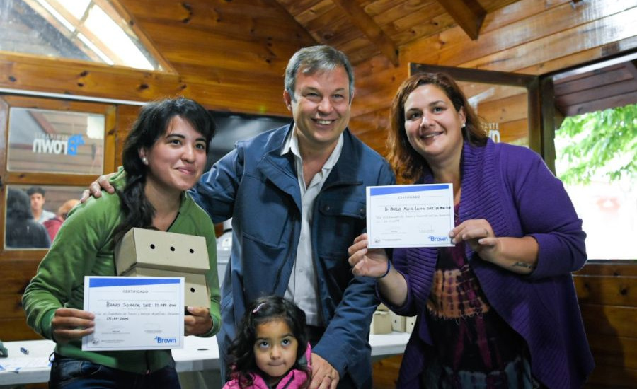 El municipio de Alte Brown avanza con los cursos de producción agrícola para las familias
