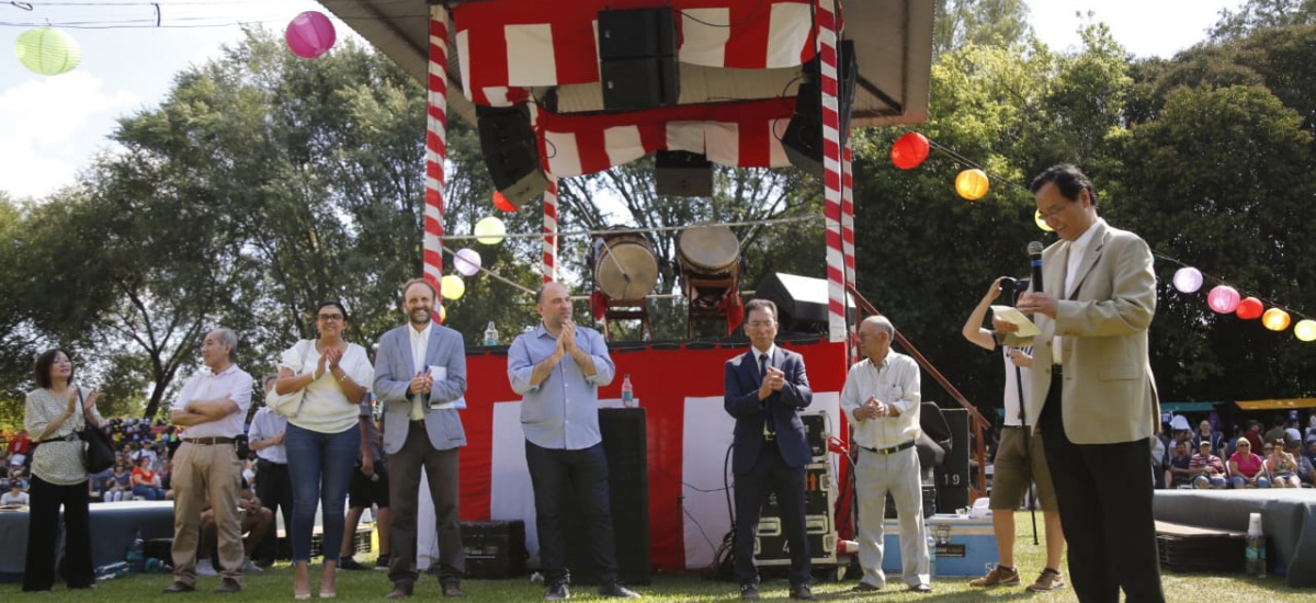 El Municipio dijo “presente” en el 9° Burzaco Matsuri de la Asociación Japonesa