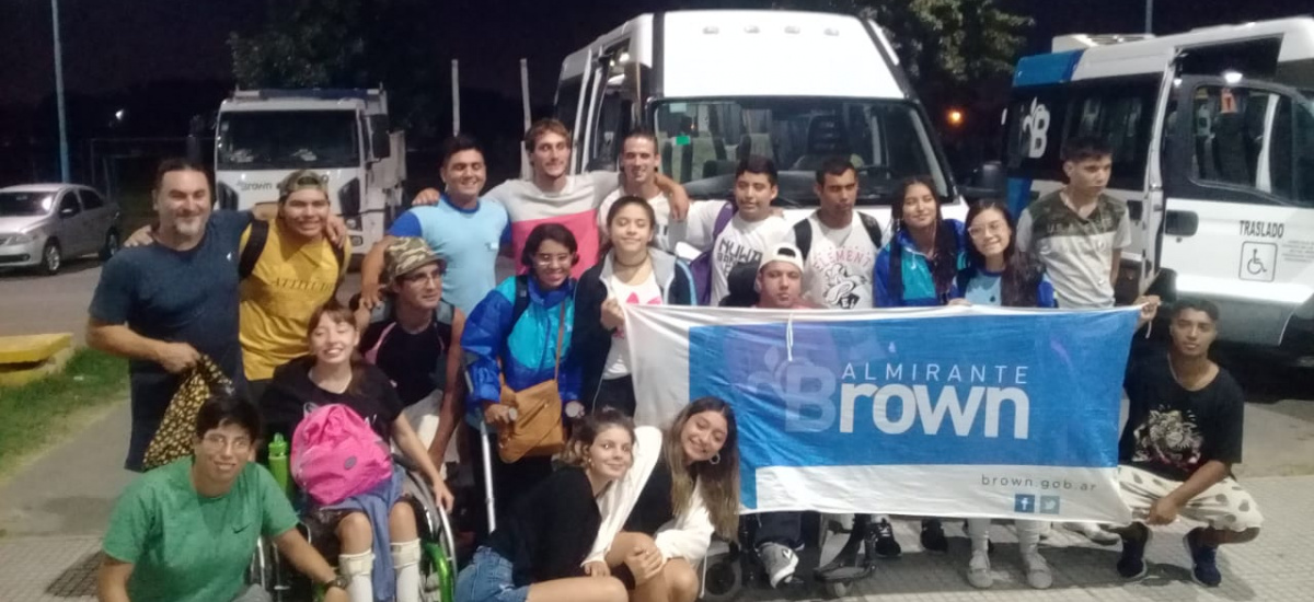 Equipo de natación adaptada a Paraná