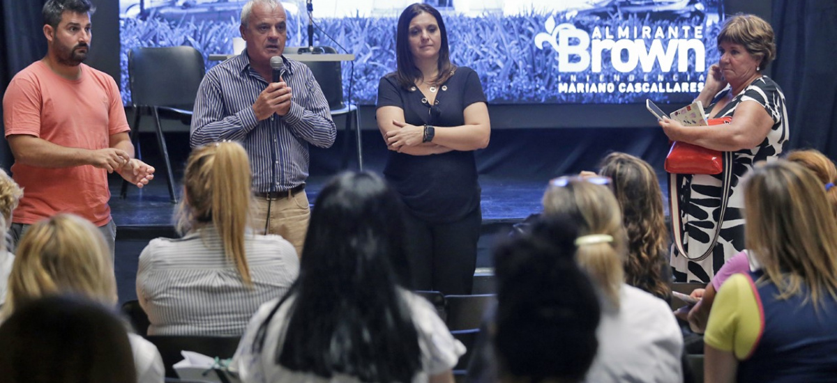 El municipio brindó charlas informativas a escuelas sobre dengue y coronavirus
