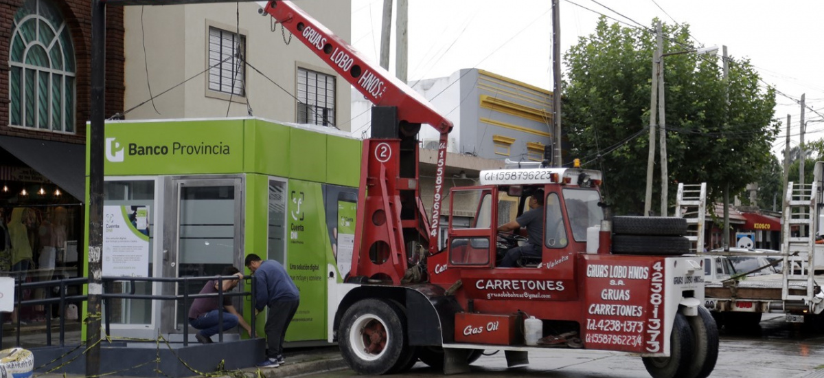Nuevo servicio de cajeros automáticos en Longchamps