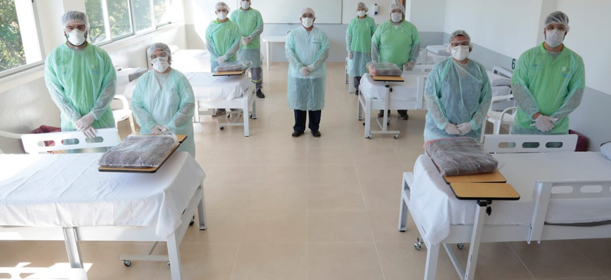 Transformaron al edificio del Instituto N° 41 en un centro de internación extrahospitalaria