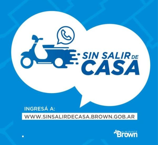 El municipio lanzó el programa "Sin salir de casa" para comprar por whatsapp