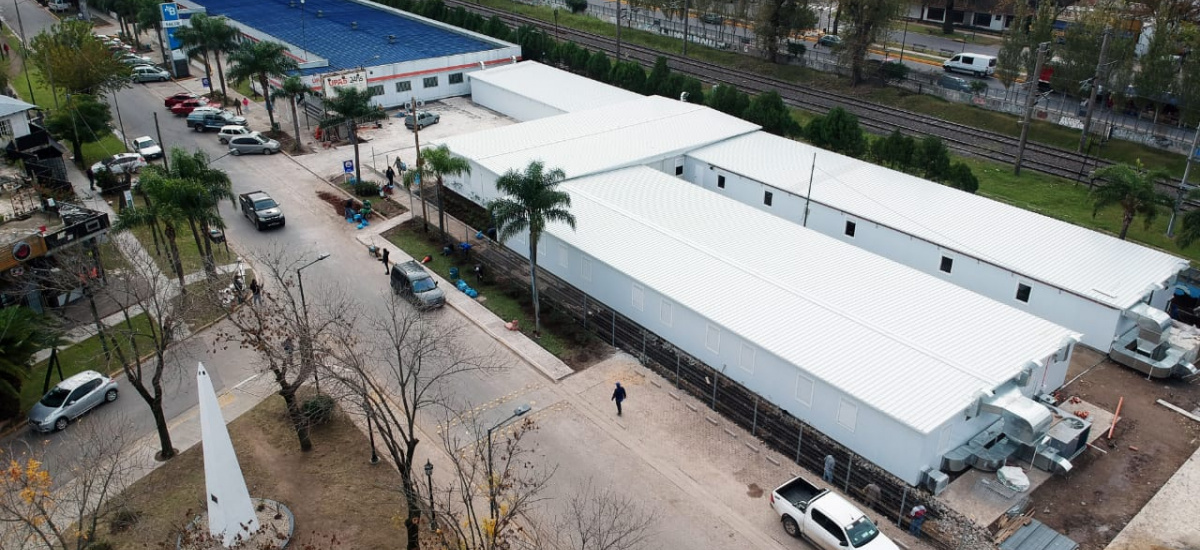 Cascallares: "Desarrollamos un nuevo polo sanitario para toda la zona sur de Alte Brown"