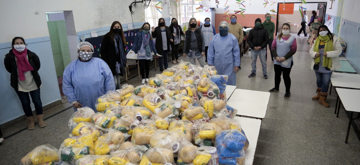 En el Mes de las Infancias el municipio sumó juguetes a los módulos del Servicio Alimentario Escolar