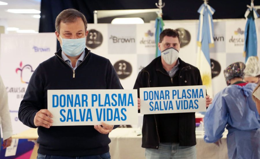 El CUCAIBA destacó la labor de Almirante Brown en materia de donación de plasma