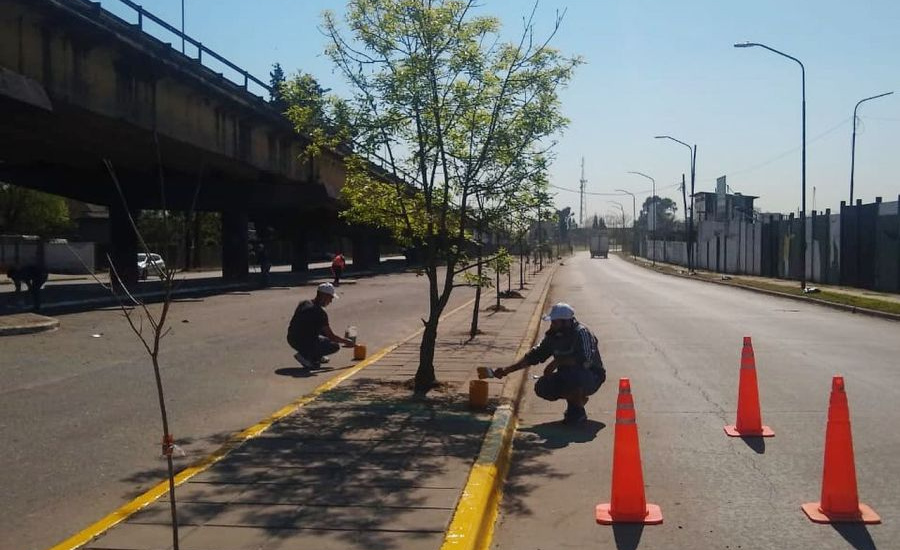 El municipio suma mejoras, seguridad y equipamiento en el puente de Claypole