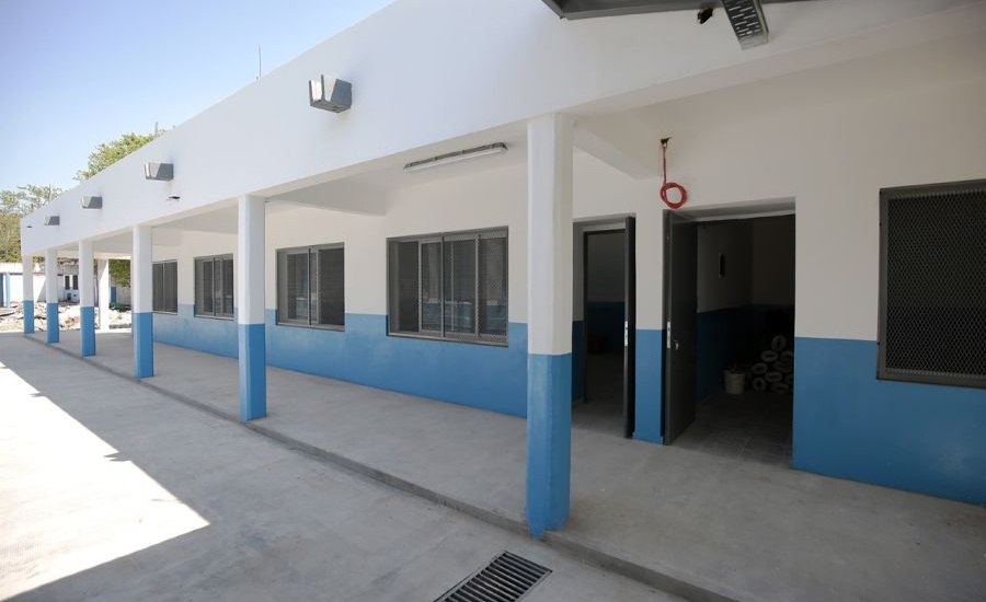 Cascallares: "Avanzamos con obras en las escuelas brownianas"