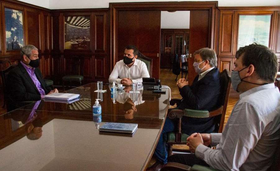 Cascallares con el secretario de energía de nación buscando mejoras en el servicio de Edesur