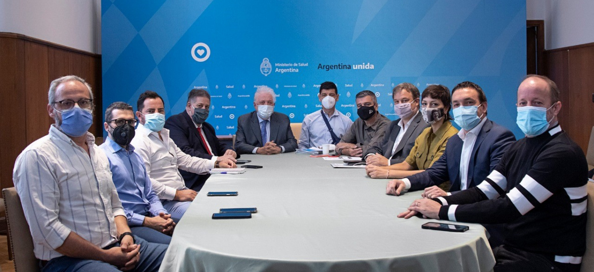 Cascallares con Ginés e intendentes para planificar la vacunación