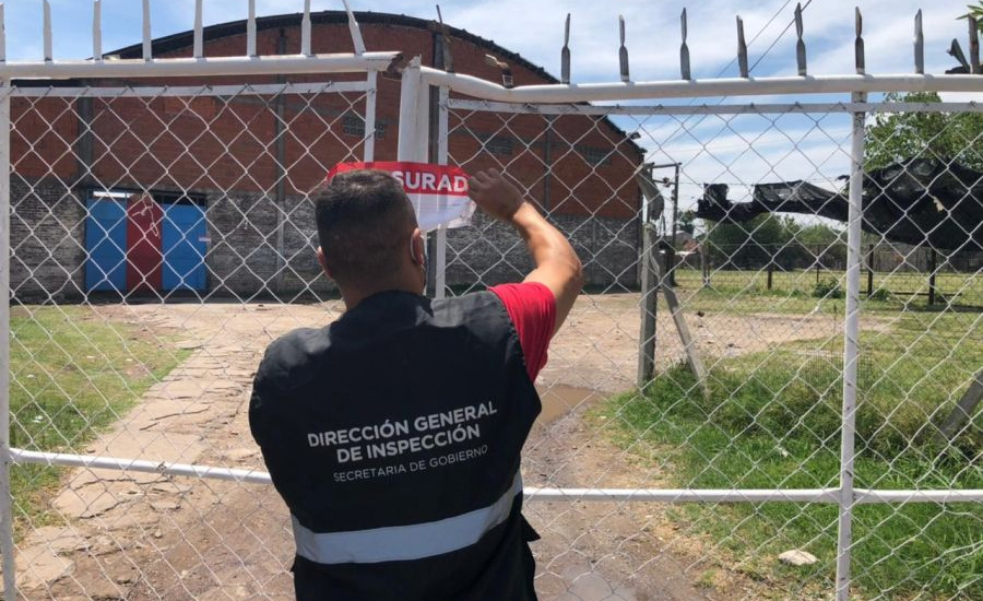 Clausuran el club "El Ciclón" de Burzaco por un torneo de fútbol clandestino