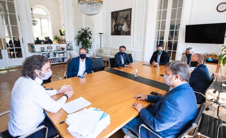 Cascallares analizó con Cafiero e intendentes el avance del plan de vacunación