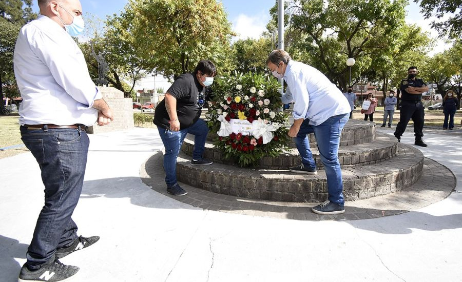 Cascallares encabezó homenaje por el 72 aniversario de San Francisco Solano