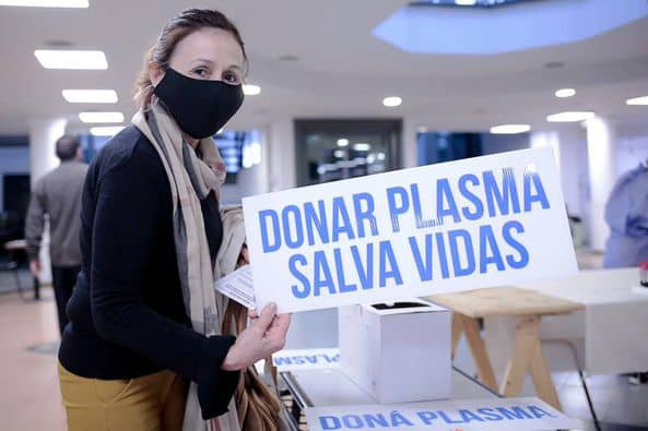 SI SUPERASTE EL COVID, AYUDANOS: DONÁ PLASMA
