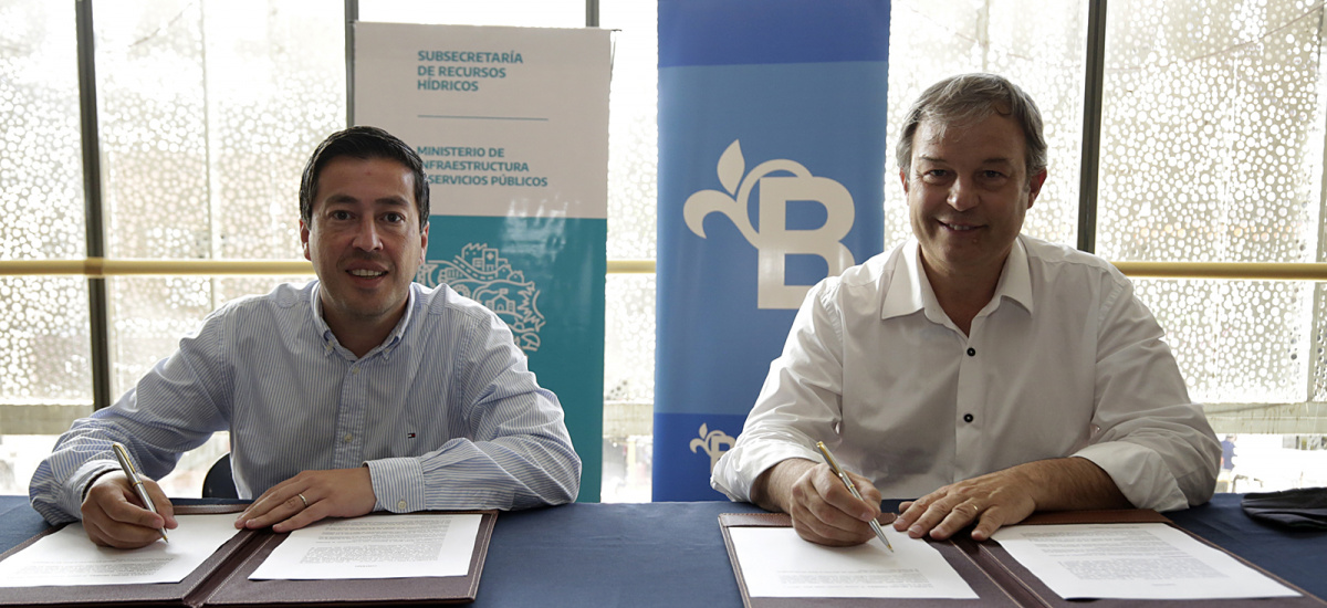 Cascallares y Nardini firmaron convenio para la construcción del Polo Judicial de Almirante Brown