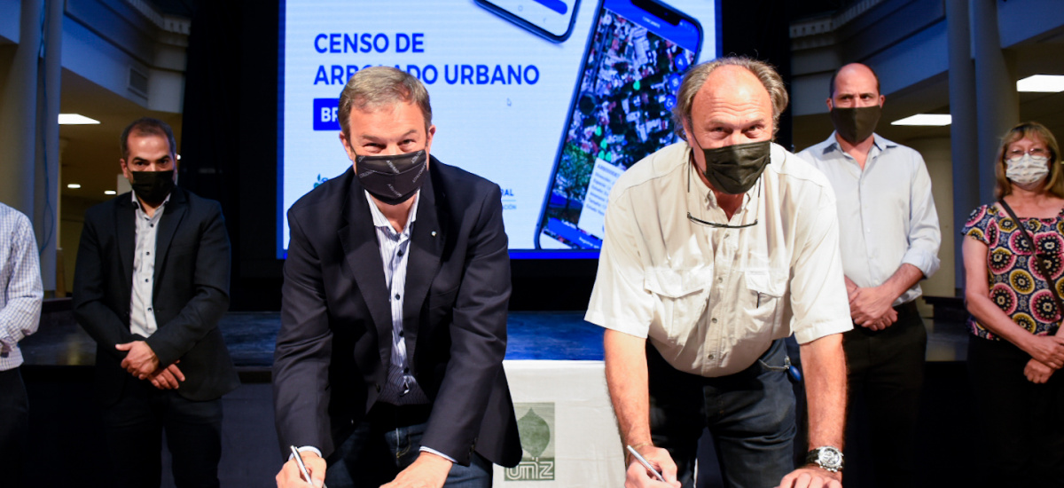 El Municipio creó una App para realizar un censo del arbolado público de Alte Brown