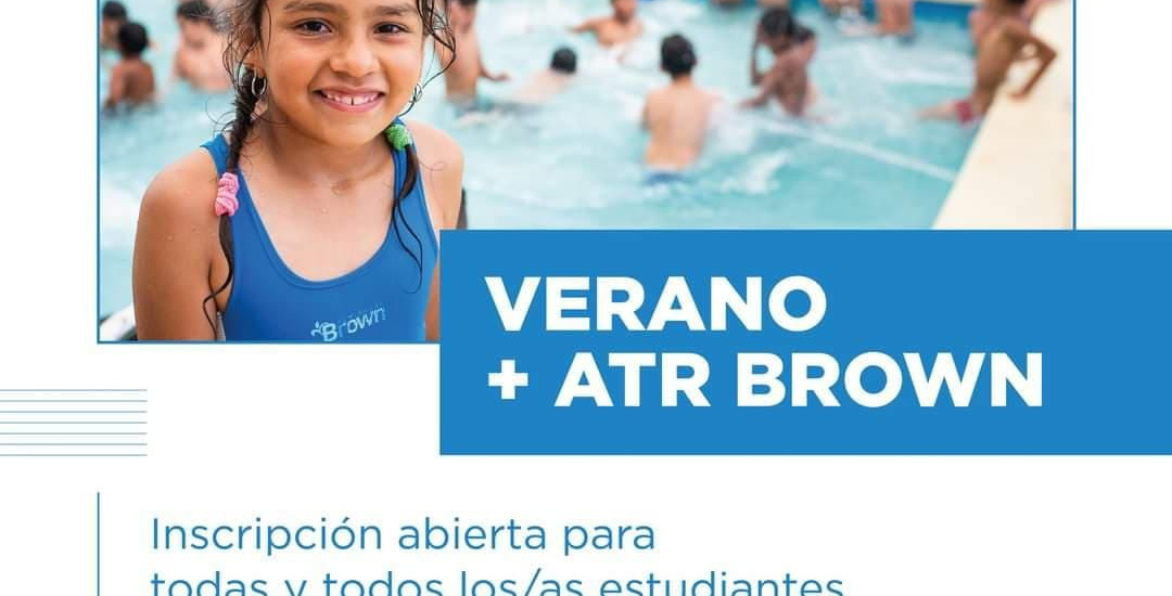 Verano+ATR en Alte Brown: inscriben a estudiantes de primaria y secundaria