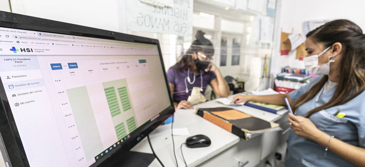 Municipio pionero: En Alte Brown 26 centros de salud implementan la historia clínica digital