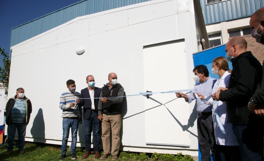 El Hospital Oñativia sumó nueva infraestructura para las áreas de pediatrìa, kinesiología y laboratorio