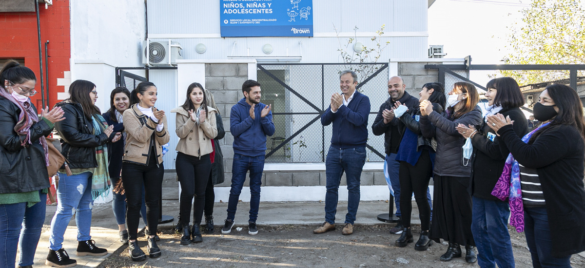 Cascallares y Fabiani inauguraron dos centros integrales de acceso a derechos para niños, niñas y adolescentes
