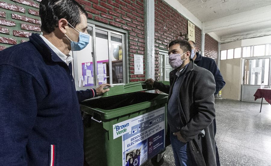 El Municipio avanza con una campaña de recolección de residuos electrónicos en escuelas