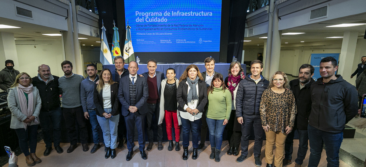 Katopodis, Cascallares Insaurralde y Fabiani anunciaron con la Sedronar la construcción de “Casas de Día” para jóvenes con adicciones