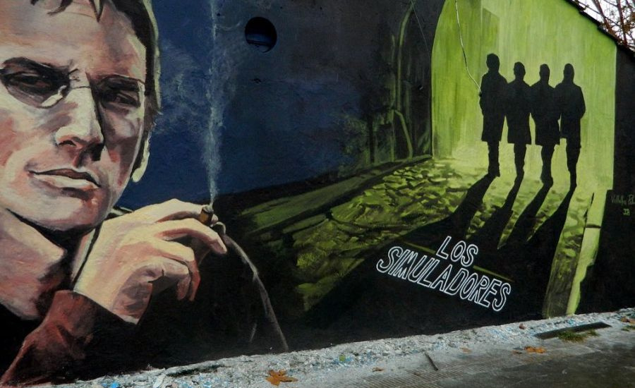 Murales de "Los Simuladores" y "La Scaloneta" cobran vida y color en Alte Brown