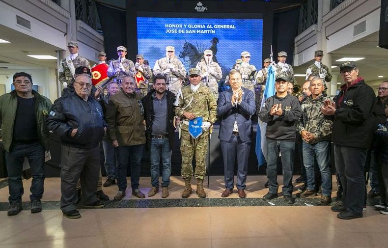 Emotivo homenaje al General San Martín, en el 172º aniversario de su paso a la inmortalidad