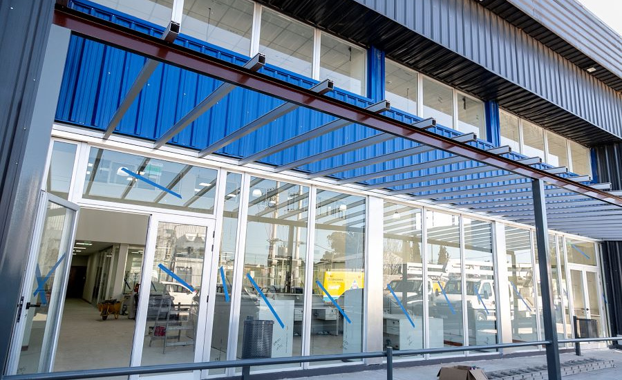Ultiman detalles para la inauguración del nuevo edificio de la Agencia de Seguridad Vial de Alte Brown