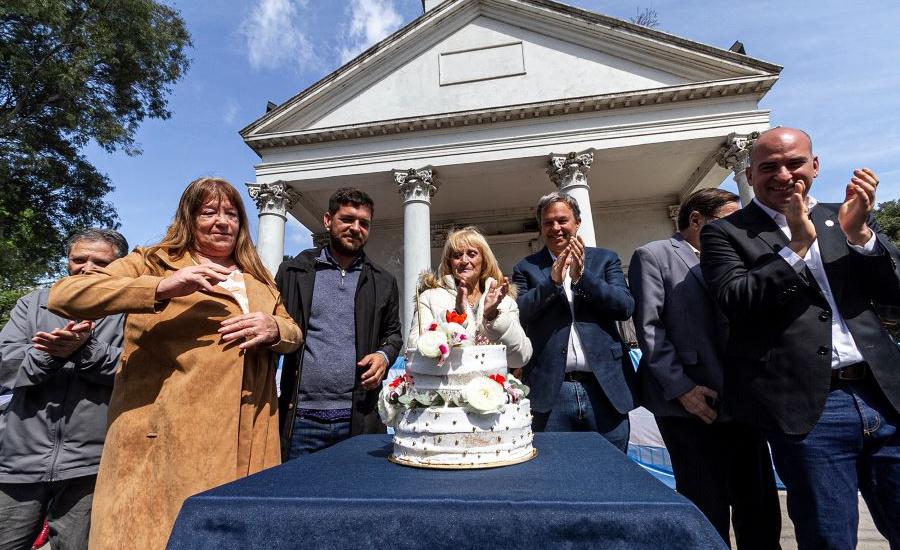 Instituciones, vecinos y autoridades celebraron el 150° aniversario de Ministro Rivadavia