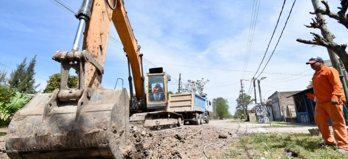 El Municipio de Alte Brown avanzar con otras obra de pavimentación histórica para Glew