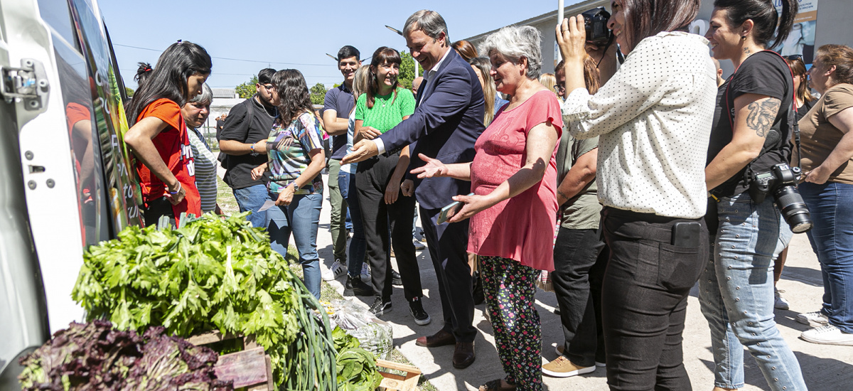 El mercado de cercanía “Brown Ahorra” sale a recorrer los barrios