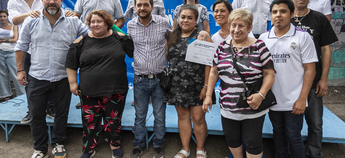 Entregaron diplomas a egresados del Centro de Formación para el Trabajo de Rafael Calzada