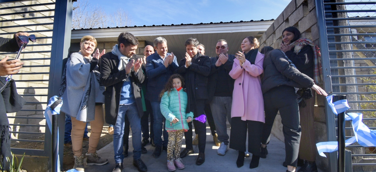 Kicillof, Cascallares y Fabiani inauguraron la Casa de la Cultura “Luis Sandrini”