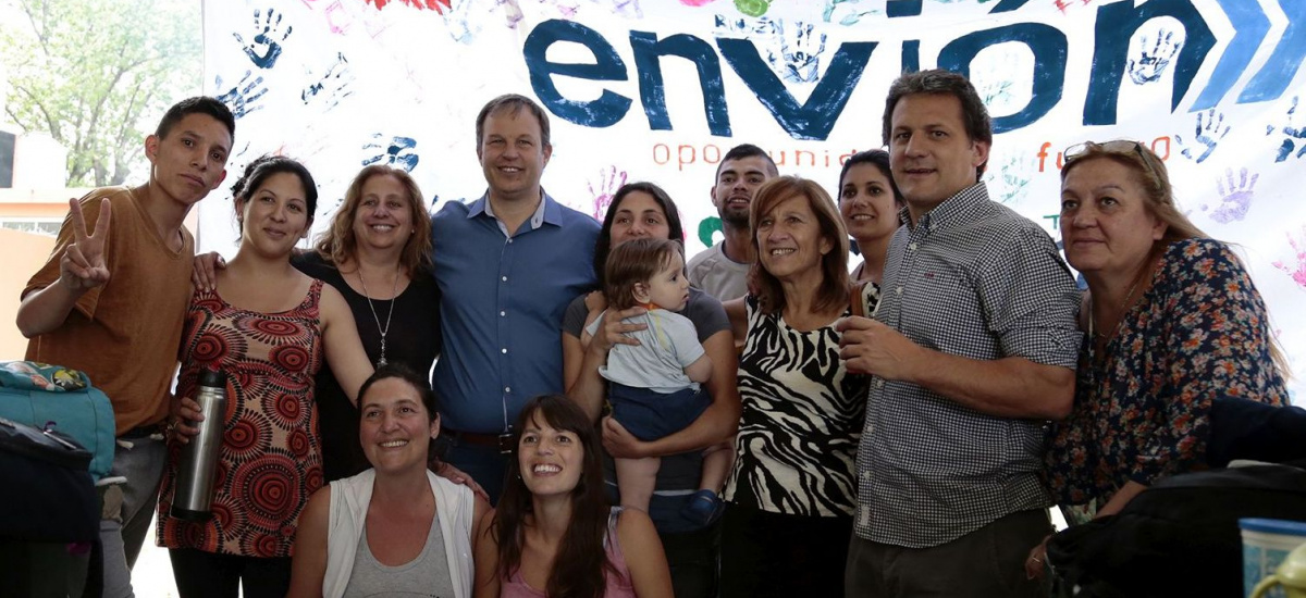 Cascallares junto a más de 600 jóvenes en el cierre de actividades del Envión