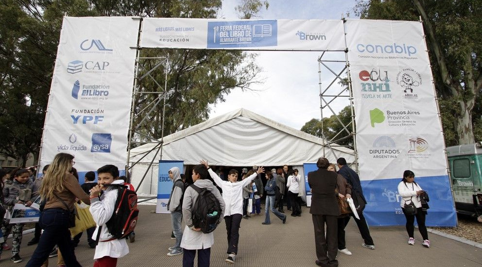 Llega a Alte. Brown la "segunda feria federal del libro"