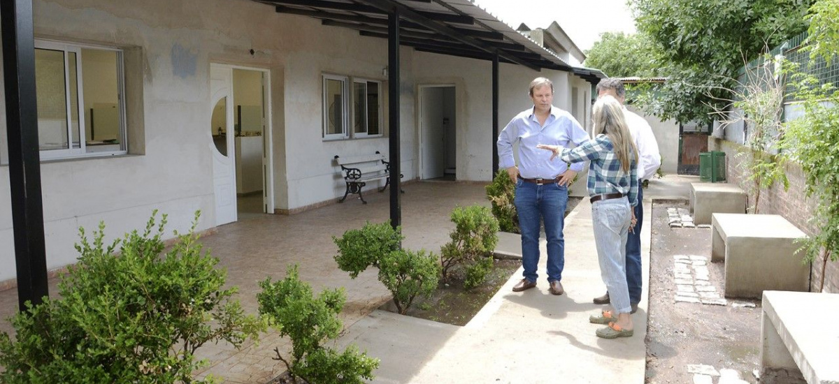 Cascallares recorrió la obra de remodelación y ampliación del Centro de Zoonosis
